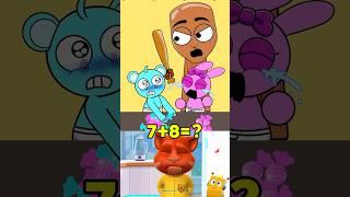 SPRUNKI Sky caught the candy, but.. (Tung Tung Tung Sahur VS Sky) #sprun #animation #shorts #meme
