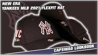 Yankees MLB 2021 Fourth Of July 3930 Flexfit Hat | Yankees 39Thirty On Field Navy Flexfit Cap