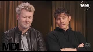 A-HA MORTEN HARKET & MAGNE FURUHOLMEN INTERVIEW MELBOURNE AUSTRALIA FEBRUARY 2020