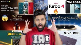 POCO X7 PRO Iron-Man Edition  | Redmi Turbo 4 | Moto G05 | OnePlus 13R | Vivo V50  |Tech News 644