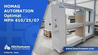 HOMAG AUTOMATION MPH 410 25/07 Optimat (Höchsmann Klipphausen)