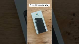 Unboxing the new Google Pixel 8 Pro  #Google #Pixel8 #TeamPixel #ASMR #shorts