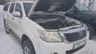 Свап двс 2TR-FE v=2,7 с акпп в Toyota Hilux.