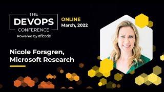 TL:DR | Nicole Forsgren | THE DEVOPS Conference 2022 | Highlight