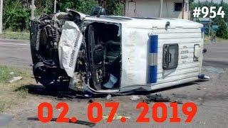 Подборка Аварий и ДТП/Russia Car Crash Compilation/#954/July 2019/#дтп#авария