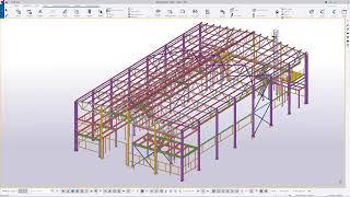 90 Topengineer's models. BIM Tekla Structures.