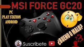 CONTROL GAMER MSI FORCE GC20REVISADO TOTALPC/ANDROID/PS3