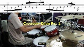 Crossover Drum Fill 2 - 16th triplets (from Pegada Drum Method)