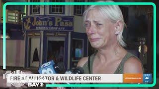 Owner of Alligator & Wildlife Discovery Center speaks after multiple animals die in fire