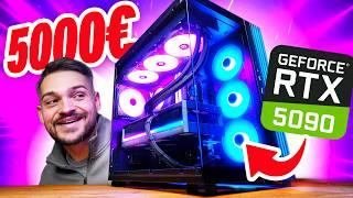 5000€ GAMING PC mit RTX 5090!! Zusammenbau & Test (2025)