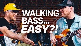 The EASIEST walking bass line formula EVER (in under 5 minutes)