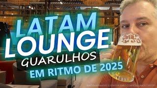 VISITEI A SALA VIP LATAM LOUNGE EM GUARULHOS ATRAVÉS DO VOUCHER VIP ANTES DE ACABAR 2024!