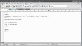 jQuery Tutorial: Scroll-down Twitter Style Information Header (Part 1)