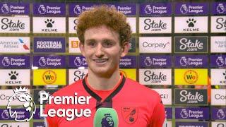 Josh Sargent admits relief after first career Premier League goals for Norwich City | NBC Sports