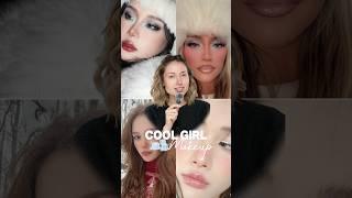 Trying #CoolGirlMakeup on my Millenial Skin ️ #icymakeup #wintermakeuptutorial #wintermakeup