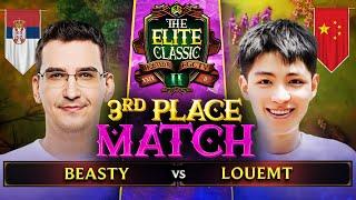 The $25,000 Elite Classic II - Main Event! 3rd Place Playoff - Beasty vs loueMT