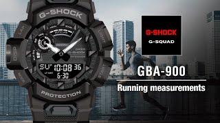 Tip2  GBA-900 G-SHOCK  Running Measurements