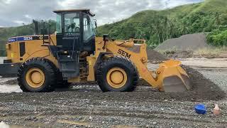 Wheel loader quarrying sem 655D