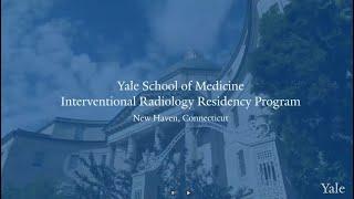Yale Interventional Radiology Residency Program