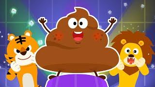 The Poo-Poo Song | Say bye bye poo poo! | Good Manners Songs  TidiKids