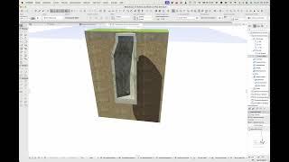 Archicad27 GDL Beton Kanal Schachtkörper