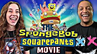 SPONGEBOB SQUAREPANTS MOVIE | MOVIE REACTION | My First Time Watching | IM A GOOFY GOOBER ROCK! 