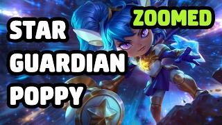 STAR GUARDIAN POPPY SKIN ZOOMED SPOTLIGHT - LEAGUE OF LEGENDS