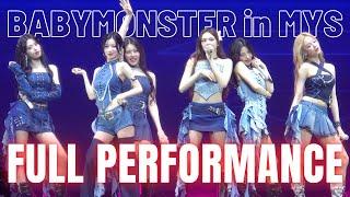 BABYMONSTER in KL - 4K FULL PERFORMANCE: HELLO MONSTERS World Tour ベビモンマレーシア公演 (20250621)