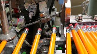 Annual Production of 500 Million Pencils, How Are Colour Pencils Made In The Chinese Factory ?