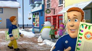 Sneeuw in Pontypandy!  Brandweerman Sam Aflevering Compilatie  cartoons Voor kinderen