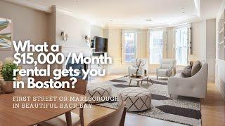 What a $15,000/ month rental gets you in Back Bay, Boston // Luxury Real Estate Boston - COMPASS