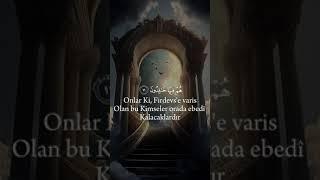 Onlar ki,namazlarını mühafizə edərlər! #quran #qurandinle #kuranıkerim #islam #ortayol#ortayoltube