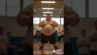 A chubby cat transforms into a chubby boy #youtube #cat