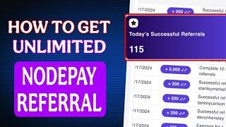 How To Get UNLIMITED Referrals Fast on NODEPAY! [ANDROID]