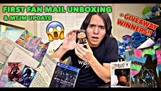 UNBOXING Fan Mail | GIVEAWAY | & MTJM UPDATE