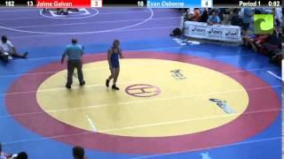 182 Jaime Galvan vs. Evan Osborne