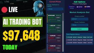 $97.648 WITH AI TRADING BOT FOR POCKET OPTION | BINARY OPTIONS TRADING BOT | POCKET OPTION STRATEGY