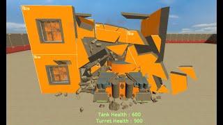 Source SDK Hammer - Destroying a building made of physbox with a brush tank