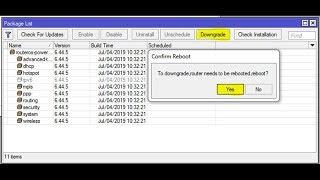 How to Downgrade MikroTik RouterOS and Firmware Properly