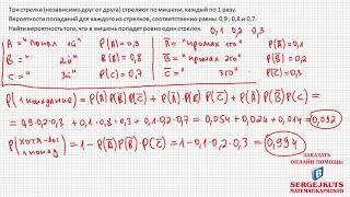 Математика без Ху%!ни. Сложение и умножение вероятностей. Формула полной вероятности.