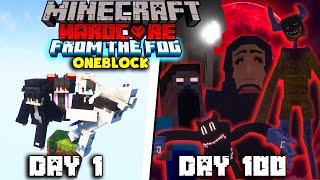 MÌNH CÙNG KiraMC VÀ BỘ TỨ SIÊU BÁO SINH TỒN 100 NGÀY MINECRAFT FROM THE FOG ONE BLOCK