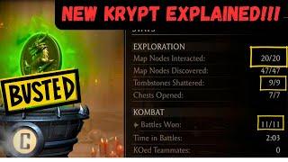 New Krypt system explained! Badges, rankings, rewards. MK Mobile