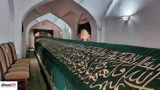 Mausoleum of the Prophet Daniel in Samarkand. The Tomb of Saint Daniel, Uzbekistan.