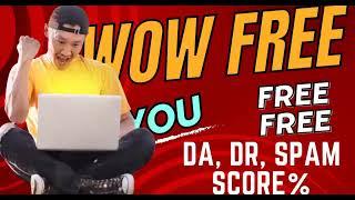 How to check free DA, DR, PA and SPAM SCORE % | GBOB beginner Guide 2023