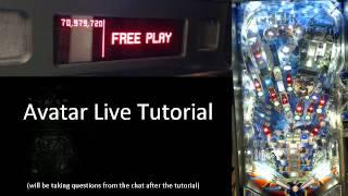 Avatar (Stern, 2010) Live Pinball Machine Tutorial