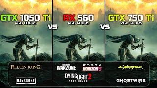 GTX 1050 Ti vs GTX 750 Ti vs RX 560 | 7 Games Tested