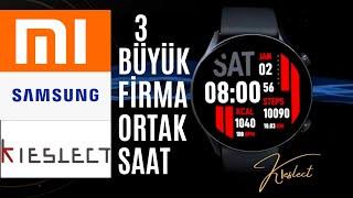 Samsung, Xiaomi ve kieslect ortak akıllı saati !