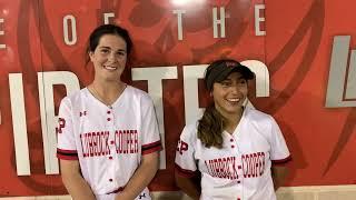 Lubbock Cooper’s Jordan Barrett & Alyssa Lozano (4/22)