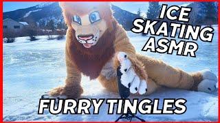 (Feetpaws ASMR) Ice Skating in Fursuit