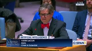 Yann LeCun’s Vision for AI at the United Nations meeting this week.